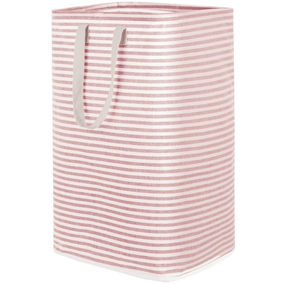 Lifewit Large Laundry Hamper Large Collapsible Laundry Baskets, Freestanding Waterproof Hamper Pink