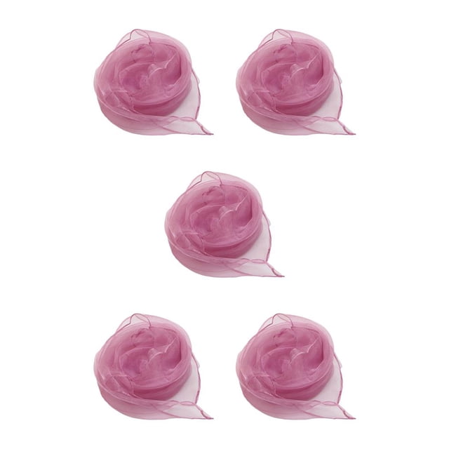 Guardurnaity Bufandas cuadradas Pañuelo de gasa Adornos para el cabello Ropa informal para niños de jardín de infantes para representaciones teatrales Rosa Type2 NO2 Guardurnaity CBP322033