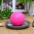 thumbnail image 4 of Zest Candle 6-Piece Ball Candles, 3-Inch, Hot Pink, 4 of 8