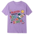 thumbnail image 3 of Gzbliryd Boys Graphic T Shirts Letter Print T Shirt Top Short Sleeve Summer Blouse Cute Casual Tops for Boys Girls Summer Tops for Teens (Light Purple,4-5 Years), 3 of 3