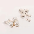 thumbnail image 3 of 10 Pieces Pearl Crystal Flower Embellishments for Cell Phone Case Garment Decor, 3 of 7