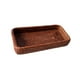 thumbnail image 4 of Cesta tejida de ratán, bandeja decorativa portátil, cesta de almacenamiento rectangular, bandeja para servir, cesta de pan para escritorio de casa al Pequeño, 4 of 8