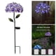 thumbnail image 3 of Luces solares Simulación decorativa al aire libre Flor Luces solares para jardín Púrpura Sharpla luces del césped del camino, 3 of 8