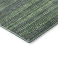 thumbnail image 3 of Addison Rugs Mayfield Premium Machine Washable Transitional Stripes Green Rectangle Rug, 10' x 14', 3 of 7