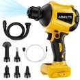 thumbnail image 1 of Cordless Compressed Air Duster & Blower, Brushless Handheld Dust Air Blower, 3-Speed Control, 7-in-1 Nozzles, Portable Inflatable Pump for, 1 of 7