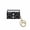 Black, variant on Vintage Tape Recorder Keychain Fun Classic Radio with Recordable Pendant for Couple Gift and Music Enthusiasts Portable Bag Charm in Black