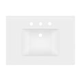 thumbnail image 4 of Craft + Main FC-3122-8W 31" Ceramic Vanity Top - White, 4 of 5