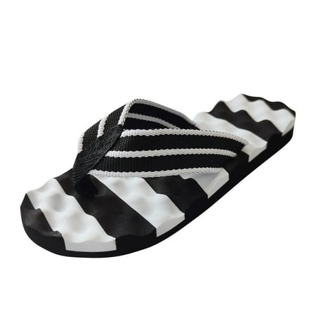

HSMQHJWE Mens Slippers Size 21 Wide Mens Dinosaur Slippers Men Shoes Flat Bottom Herringbone Slippers Flip Flops Fashion Summer Sandals Flat Bottom Men S Flip Flops Beach Sandals Memory Foam Mens Sl