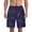 Dark Blue, variant on Athletic Shorts Men Lobster Print Casual Loose Fit Straight Leg Sweat Shorts Men