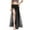 AA-Black, variant on Belly Dance Skirt for Women Mesh Side Split Long Skirts Sequin Mermaid Bodycon Wrap Hip Skirt Blue