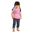 thumbnail image 4 of My Aunt is a Bad Influence Funny Cute Toddler Boy Girl T Shirt Infant Toddler Brisco Brands 2T, 4 of 6