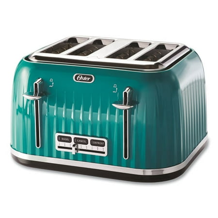 

4-Slice Toaster With Textured Design With Chrome Accents 12 X 13 X 8 Teal | Bundle of 10 Each
