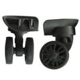 thumbnail image 2 of 2 uds A89 ruedas de equipaje de repuesto maleta de viaje ruedas rodillos izquierda y derecha 360 rotación reparación rueda silenciosa para carros de Baoblaze Ruedas para maletas de equipaje, 2 of 7