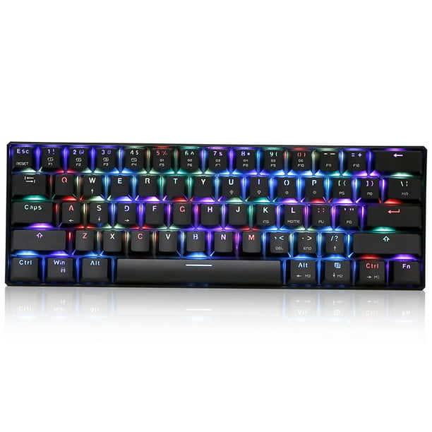 MOTOSPEED CK61 RGB Mechanical Gaming Keyboard OUTMU Blue Switches MOTOSPEED CK61 RGB Mechanical Gaming Keyboard OUTMU Blue Switches