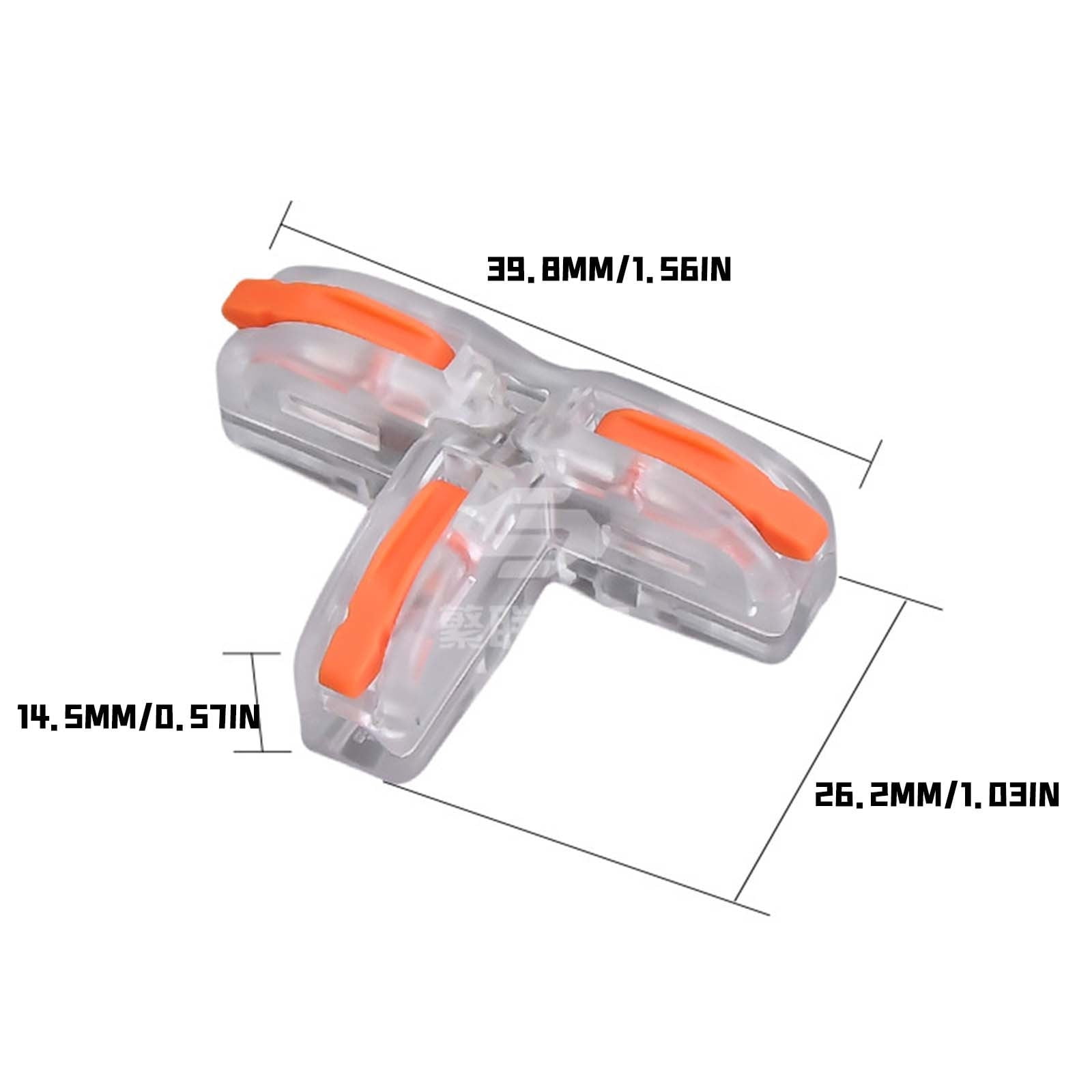 Cadorn T - Type Terminal Block Splitter Connector – Efficient Wire Connection & Splitting Device