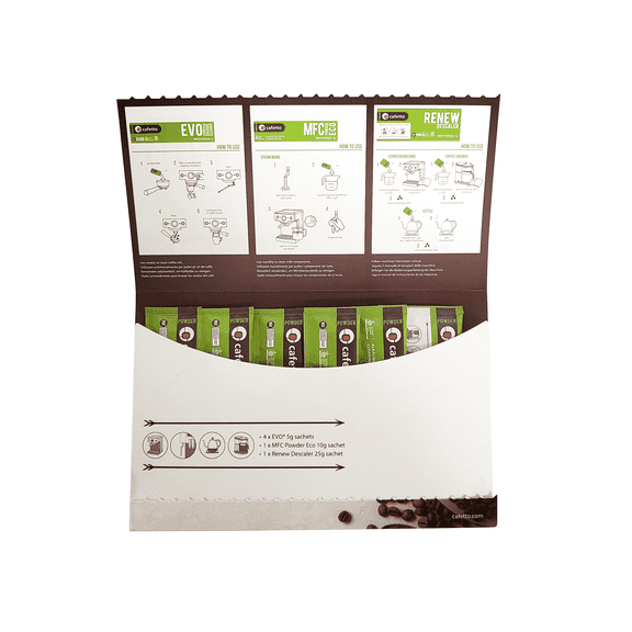 Cafetto Cleaning Kit for Espresso Machines, 6 Count