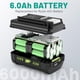 thumbnail image 3 of Batería Futurebatt 40V 6.0Ah para herramientas eléctricas Ryobi, 3 of 9