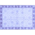 thumbnail image 1 of Ahgly Company Indoor Rectangle Abstract Blue Modern Area Rugs, 6' x 9', 1 of 4
