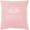 Pink, Off - White / Wilmslow, variant on Boutique Rugs Wilmslow Throw Pillow