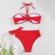 thumbnail image 3 of Trajes de Baño de Bikini de Mujeres Impresos Conjuntos de Bikinis Casuales de 2 Piezas, Traje de Baño de Ocio Sexy para la Playa Y la Piscina, 3 of 7