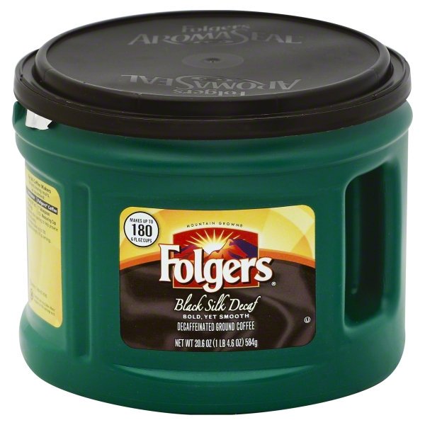 Folgers Black Silk Decaf Coffee