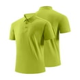 thumbnail image 3 of Men's Quick-Dry Active Polo Shirts Short Sleeve Performance for Golf Tennis Daily Casual Collared T-Shirt, 3 of 8