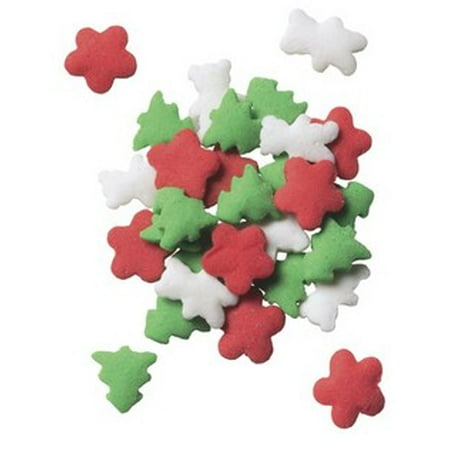 Christmas Cape - Happy Holiday Christmas 6 oz. Sprinkles Edible Cookie Cake Cupcake Decorating Confetti