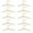 B, variant on Anckoeil Wooden Hangers For Children 9-Inch Wooden Hangers For Clothes and Pants Wooden Hangers For Babies and Children