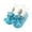 Blue, variant on Autumn Winter 0-1 Year Old Baby Girls Puffer Ball Soft Sole Warm Toddler Shoes