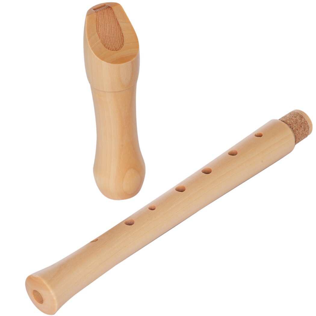hopf ポッフ　木製リコーダー　Meister Blockfloten Wooden Blockflöte Soprano Recorder Instrument for Kids Adults