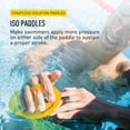 thumbnail image 3 of Palas de natación FINIS Iso con aislamiento sin tirantes para entrenamiento de natación, 3 of 8