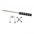 thumbnail image 1 of braveheart Accessoire de Queue de Billard Durable et Ajustable avec Tige de Rack en Acier Inoxydable et Pont Rétractable pour Jouer Tête Haute Tête Croisée, 1 of 6