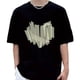 thumbnail image 4 of Camiseta de manga corta,Camiseta de algodón para camiseta para hombres y mujeres, cuello redondo, parte superior suelta, construcción robusta, 4 of 8