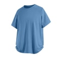 thumbnail image 6 of Mens Big & Tall Summer T-Shirts Plus Size M-4X Short Sleeve Tees Shirts for Men Casual Slim Crew Neck Basic Workout Tshirts Tops, 6 of 6