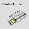 thumbnail image 2 of Yazoeia 4PCS 1156 LED Bulb, Brake Light Bulb, Super Bright Low Power 1141 1003 7506 Bulbs Replacement for Backup Tail Brake Turn Signal Blinker Reverse Lights Car Accessories CJB12-82193, 2 of 7