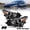Pair, variant on For 2017-2018 Mazda 3 Black Halogen Projector Headlight Headlamp 17-18