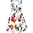 thumbnail image 1 of Vestidos de verano de Minnie Mouse, ropa para niños, trajes para niñas, vestido de serie de Disney con estampado de dibujos animados, ropa de bebé, faldas de una pieza 8T Gao Jinjia LED, 1 of 2