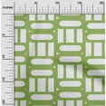 thumbnail image 2 of oneOone Cotton Cambric Light Green Fabric Geometric Quilting Supplies Print Sewing Fabric By The Yard 56 Inch Wide, 2 of 4