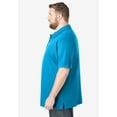 thumbnail image 3 of KingSize Men's Big & Tall Shrink-Less Classic Cotton Polo Shirt, 3 of 5