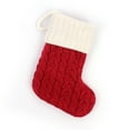 thumbnail image 4 of Aunavey Christmas Stocking with 26 Letter Initial Embroidered Mini Socks for Xmas Tree Hanging Decorations, 4 of 7