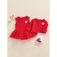 thumbnail image 3 of Honganda Baby Girls Romper Set, Sleeveless Romper with Long Sleeve Jacket, 3 of 9
