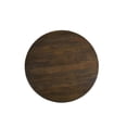 thumbnail image 5 of Taran Designs Lawrence 60" Round Solid Wood Pedestal Dining Table in Dark Brown, 5 of 6