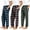 Blue Checkered/Multi Plaid/Green, variant on Mens Pajama Pants Plaid Fleece Lounge Sleepwear With Pockets 3 Pack XS