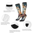 thumbnail image 3 of Pofeuu Starry Sky Cute Horse Print Stockings, Adult Running Hiking Socks for Youth and Adult, 3 of 6