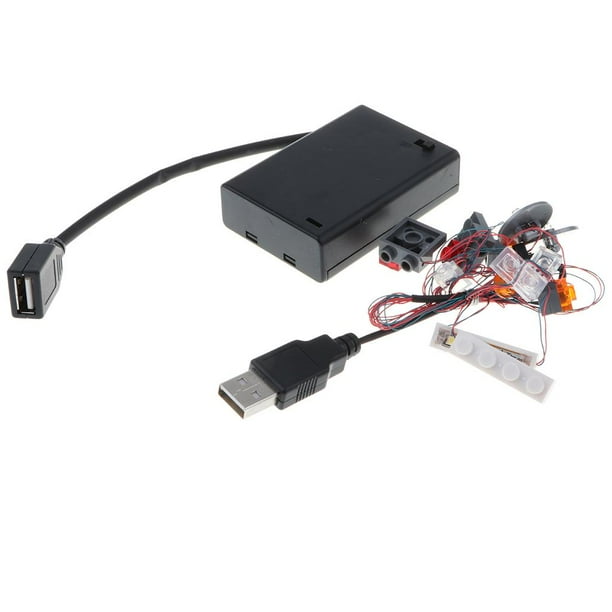 figatia Van Lighting Light Kits USB Interface for Beetle Model Car Toy