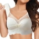 thumbnail image 1 of Sujetador con hebilla delantera y encaje para mujer - Sin aros, ajustable - Talla grande - Informal/Sexy, 1 of 6