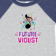 thumbnail image 4 of Inktastic Viola Future Violist Music Girls Baby Bodysuit, 4 of 5