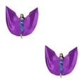 thumbnail image 3 of Injueey Belly Dance Wing Disfraces Adultos Fiestas Profesionales Espectáculos Accesorios Type7 NO7, 3 of 6