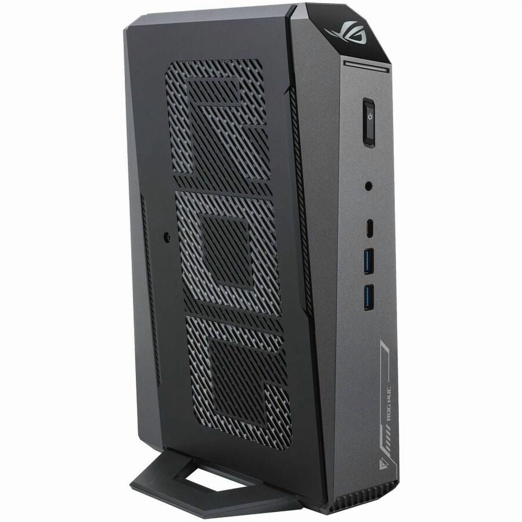 ROG NUC (2025) Gaming Mini PC with Intel Core Ultra 9 (Series 2) ARL-HX CPU, NVIDIA GeForce RTX 5080 Mobile GPU, 32GB DDR5 RAM, 2TB NVMe SSD, Thunderbolt 4, triple-fan cooling, and ARGB lighting