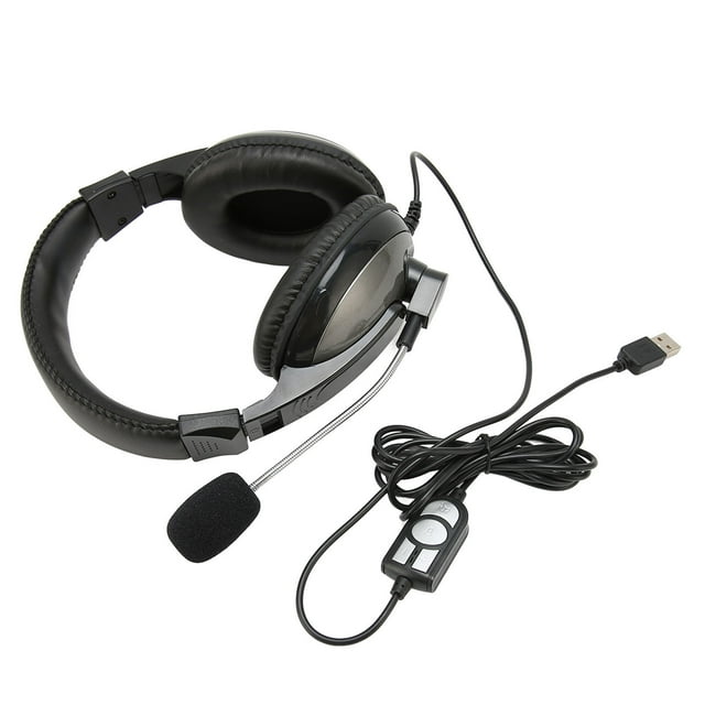 Auriculares del Juego, Auriculares de Juego Cómodos de Hifi un botón mute USB para el Hogar